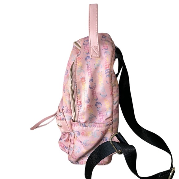 Juicy Couture Rosie Pink Rainbow Logo Mini Backpack main image 9